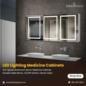 Shop Now LED Lighting Medicine Cabinets an Attractive Bathroom F