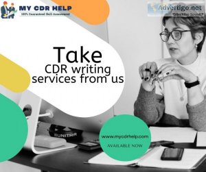 Take CDR writing services from us