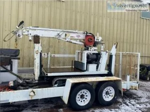 2011 SDP EZ Hauler 2500 Mini Crane For Sale In Mosinee Wisconsin