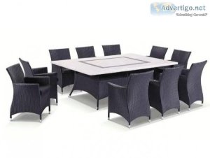 Buy 10 Seat Stone Outdoor Table Dining Sets Online In Australia