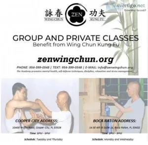 Self defense classes Wing Chun Kung Fu