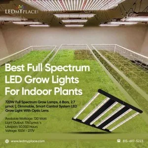 Buy Best Full Spectrum LED Grow Lights for Indoor Plants