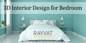 Bedroom of your dreams with 3d interior design