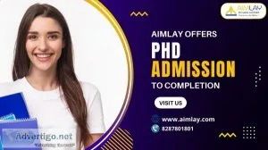 Phd admission services in india