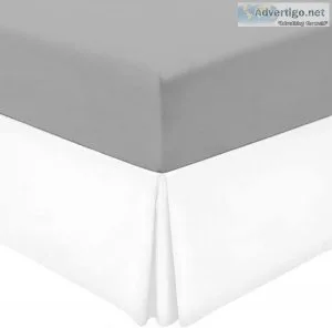 Order Now White Queen Bed Skirt Offers  Mellanni