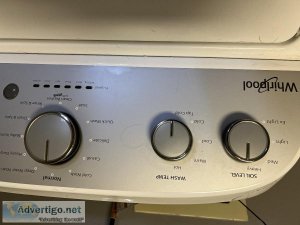 Washer and electric dryer