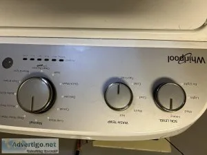 Washer and electric dryer