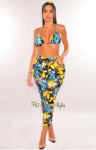 Buy Black Floral Print Cargo Jogger Pants &ndash Hot Miami Style