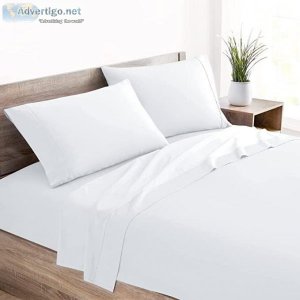 Shop Now Organic Cotton Queen Size Sheets Set  Mellanni
