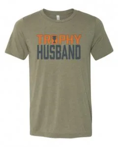Buy Affordable T-Shirt for Men  Trophy Husband - Chase Me Tees