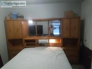 Queen bed frame must go immediately