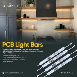 Order Now PCB Light Bars a Decorative Lighting Solution for Your