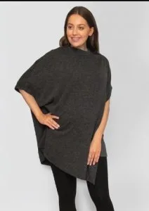Shop Stylish Maternity And Nursing Knit Poncho Online - Uton