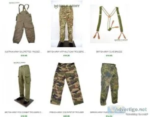 Buy Army Trousers Online  Only Army Surplus