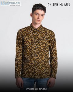 Buy branded antony-morato shirt online at iconicindia