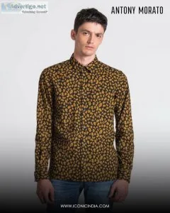 Buy branded antony-morato shirt online at iconicindia