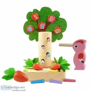 Woodmam 3 In 1 Montessori Educational Wooden Toys