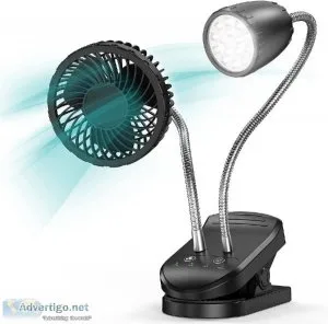 Panergy Clip Fan with LED Light