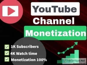 You tube chennel Monetization