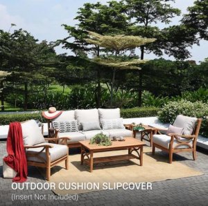 Shop Outdoor Cushion Slipcover Replacement For Patio Set