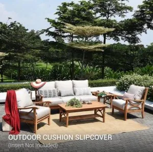 Shop Outdoor Cushion Slipcover Replacement For Patio Set