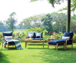 Best Navy Cushion Slipcover Replacement For Conversation Set