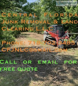Junk removal and land clearing