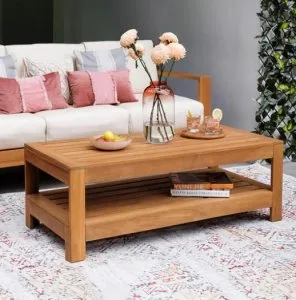 Teak Outdoor Coffee Table Patio Furniture &ndash Cambridge Casua