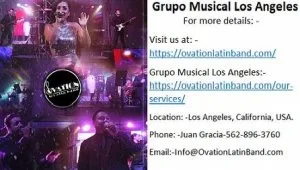 Hire Ovation Latin Grupo Musical Los Angeles at fair price.