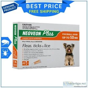 Neoveon Plus For Dogs Up to 10 Kg ORANGE Flea Tick Treatment