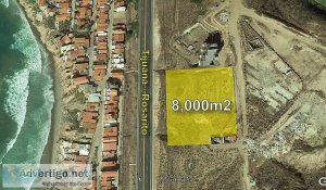 Venta de Terreno 8000 m2 Real del mar Tijuana