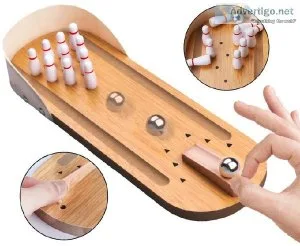 Woodmam-Mini Bowling Children s Educational Wooden Toys