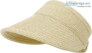 Straw Sun Visors for Women