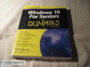 NEW - Windows 10 For Seniors for Dummies
