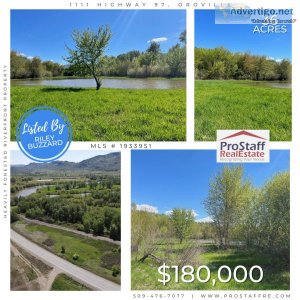 Heavily Forested Riverfront Property