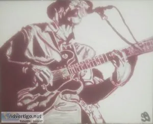 Austin Singer W. C. Clark &ndash 16&Prime x 20&Prime Canvas Pain