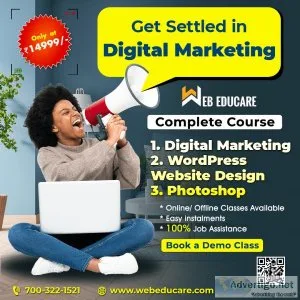 100% Job Assistance After Completing Advanced Digital Marketing 