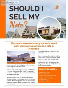 Sell Your Note and Mortgage Today