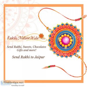 Rakhi jaipur available with low cost delivery options