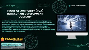 Proof of authority (poa) blockchain  