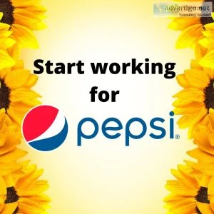 Start working for Pepsi Get your Part-time job now.