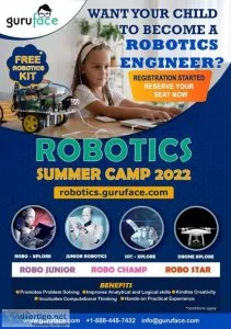 Robotics Summer Camp for kids (6-18 Yrs)