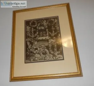 Vintage Framed and Matted Picture