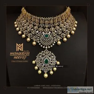 Diamond choker | diamond jewellery