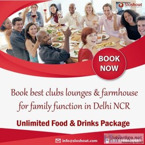 Banquet halls & farmhouse in delhi