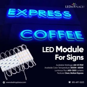 Shop Now Make Your Advertisement Shine with LED Modules for Sign