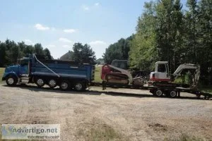Dump truck and equipment loans - (We handle all credit types and