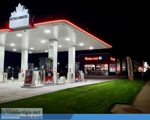PETRO-CANADA Gas station and BEAU-SOIR Convenience store for sal