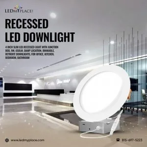 Get Modern Efficient Illumination with Recessed LED Downlight
