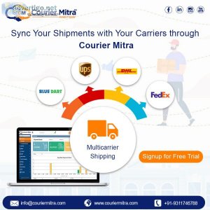 Shipping aggregator solution by courier mitra